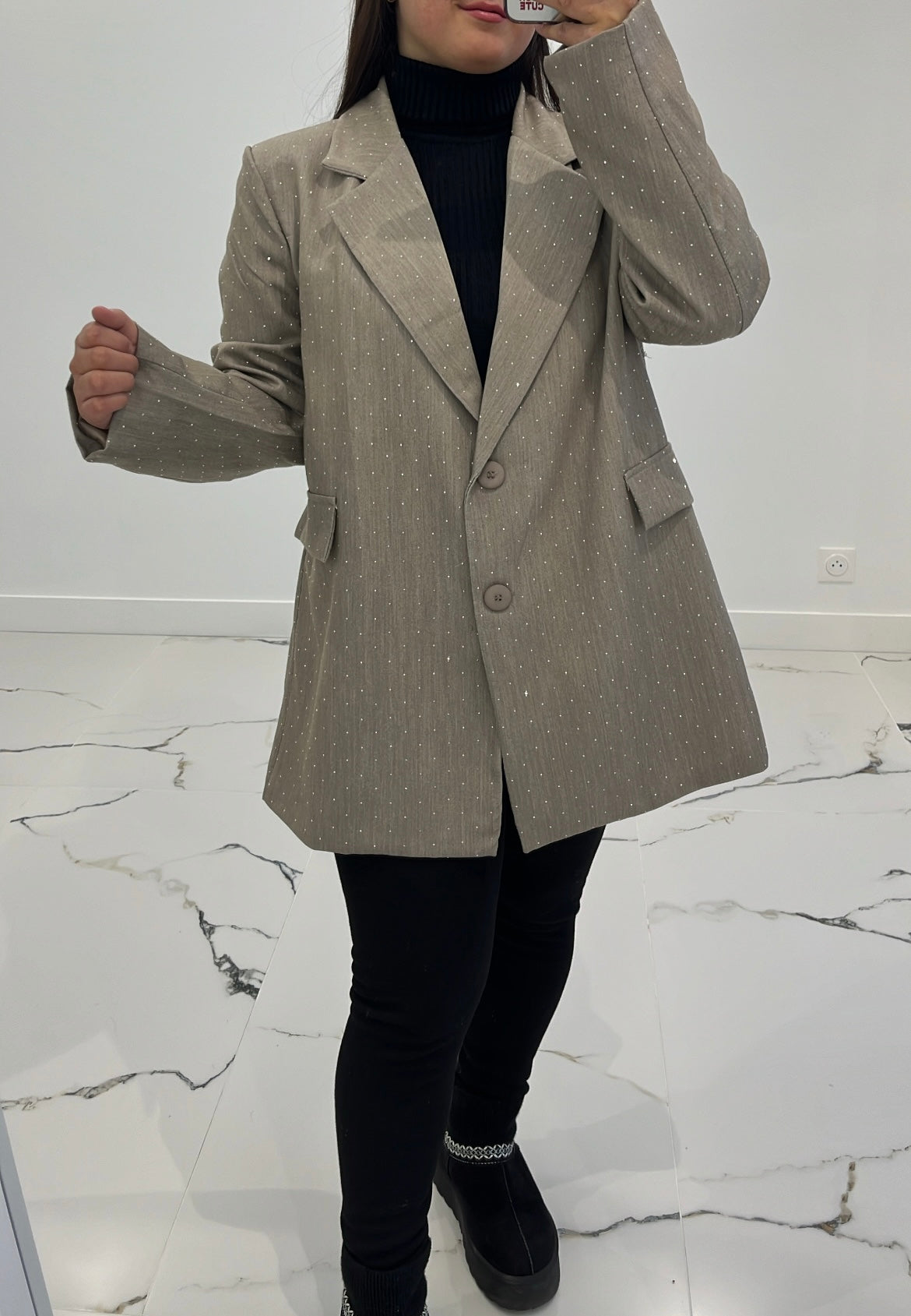Blazer Strass