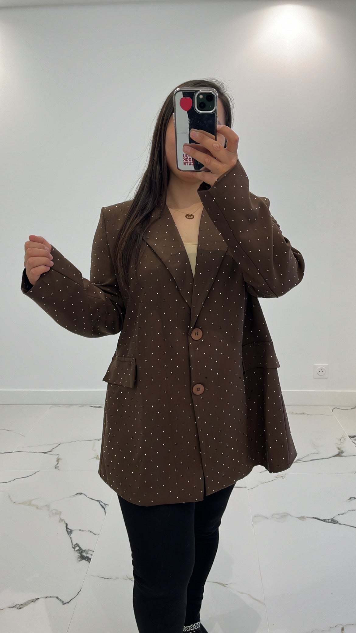 Blazer Strass