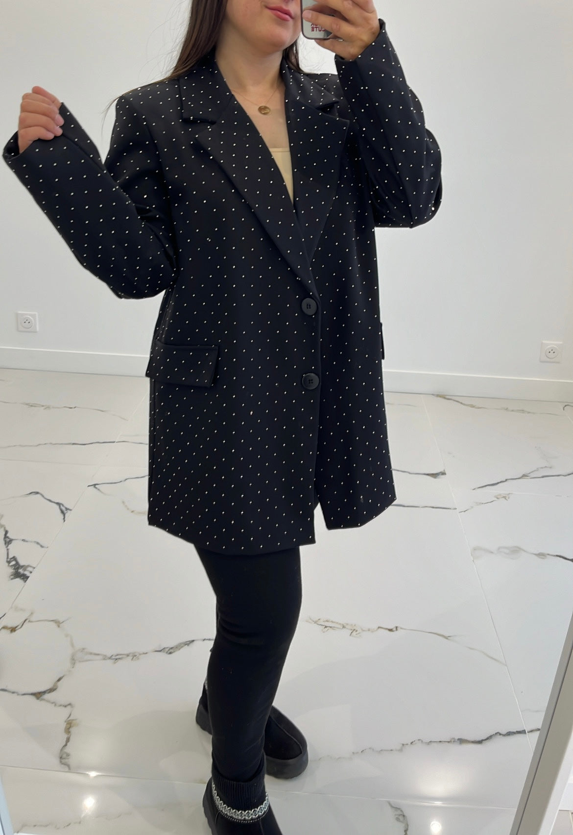 Blazer Strass