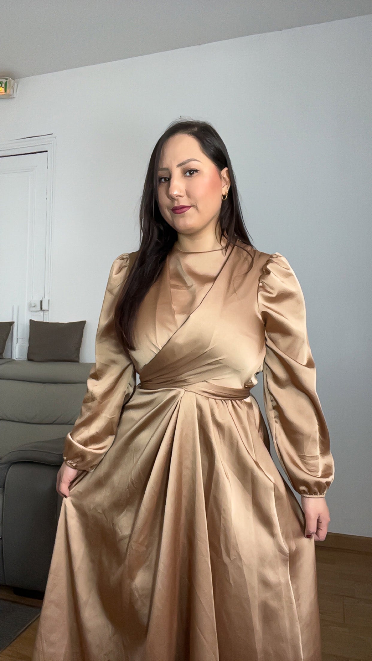Robe Satinée