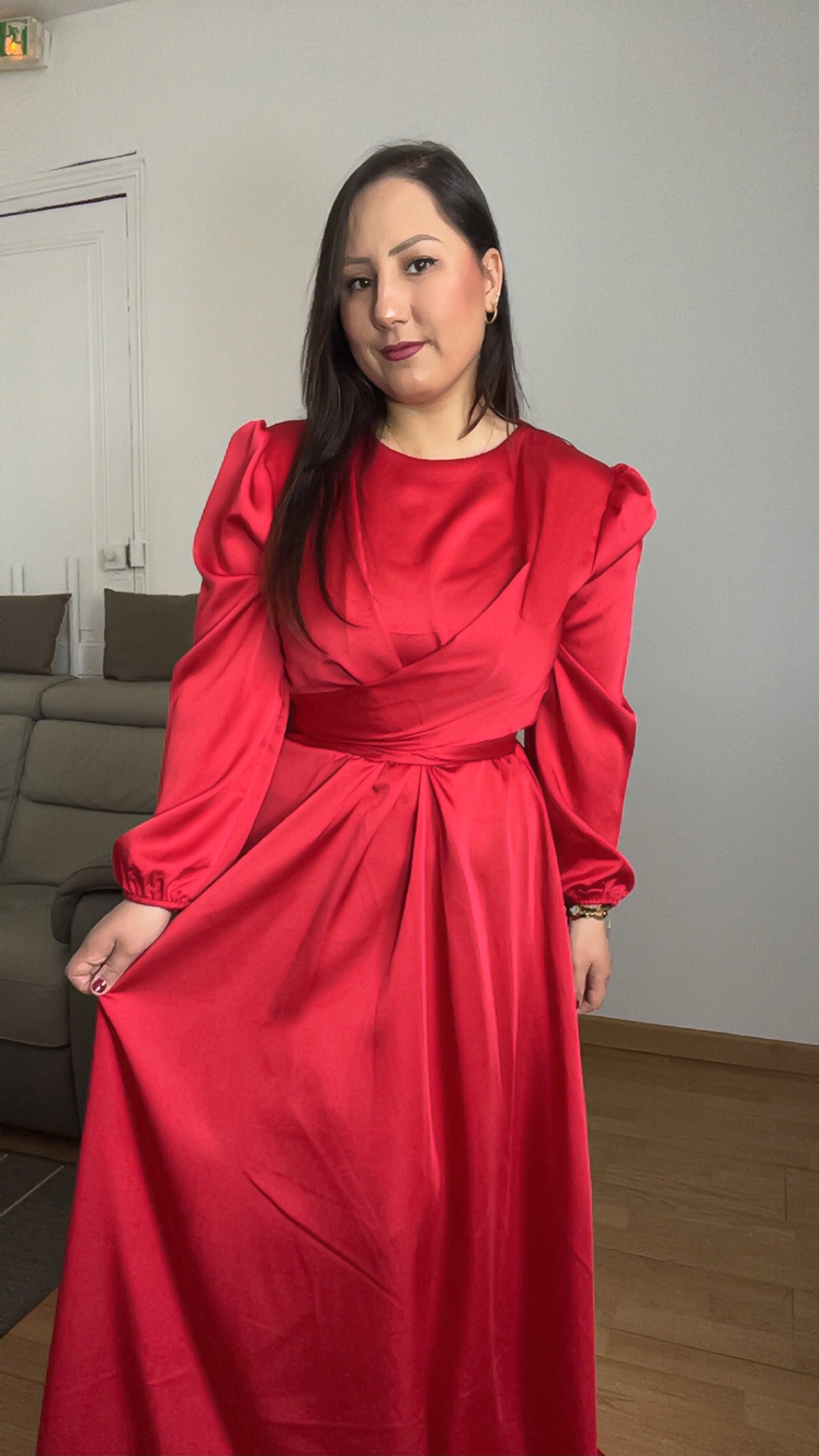 Robe Satinée